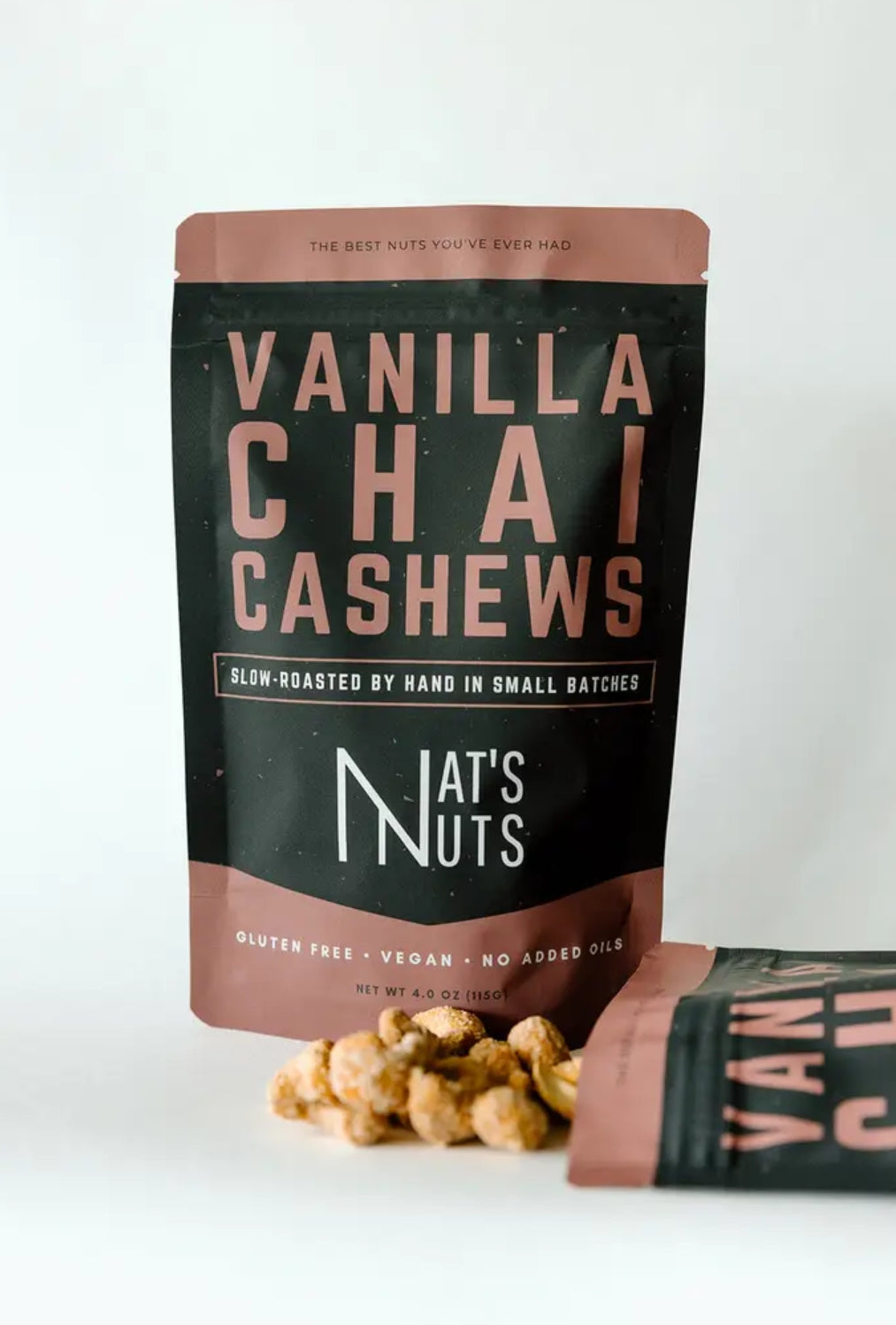 2 PACK VANILLA CHAI CASHEWS