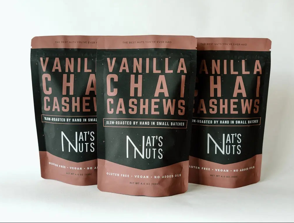 2 PACK VANILLA CHAI CASHEWS