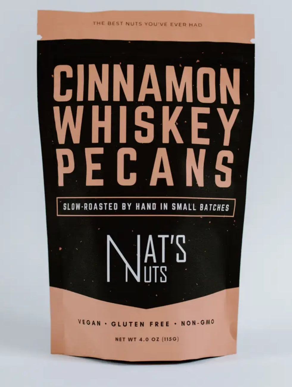 2 PACK NATS NUTS CINNAMON WHISKEY PECANS
