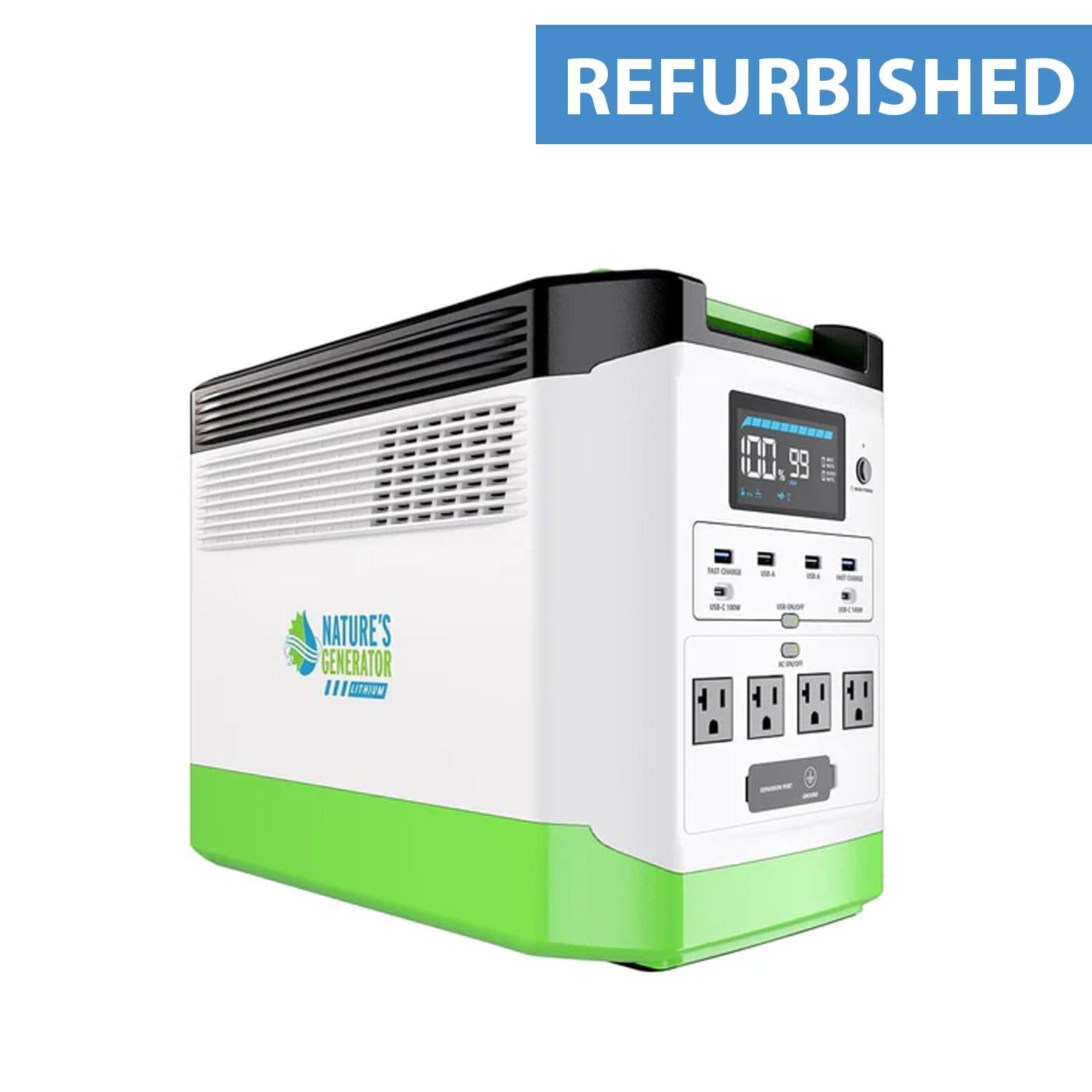 Refurbished Nature's Generator Lithium 1800