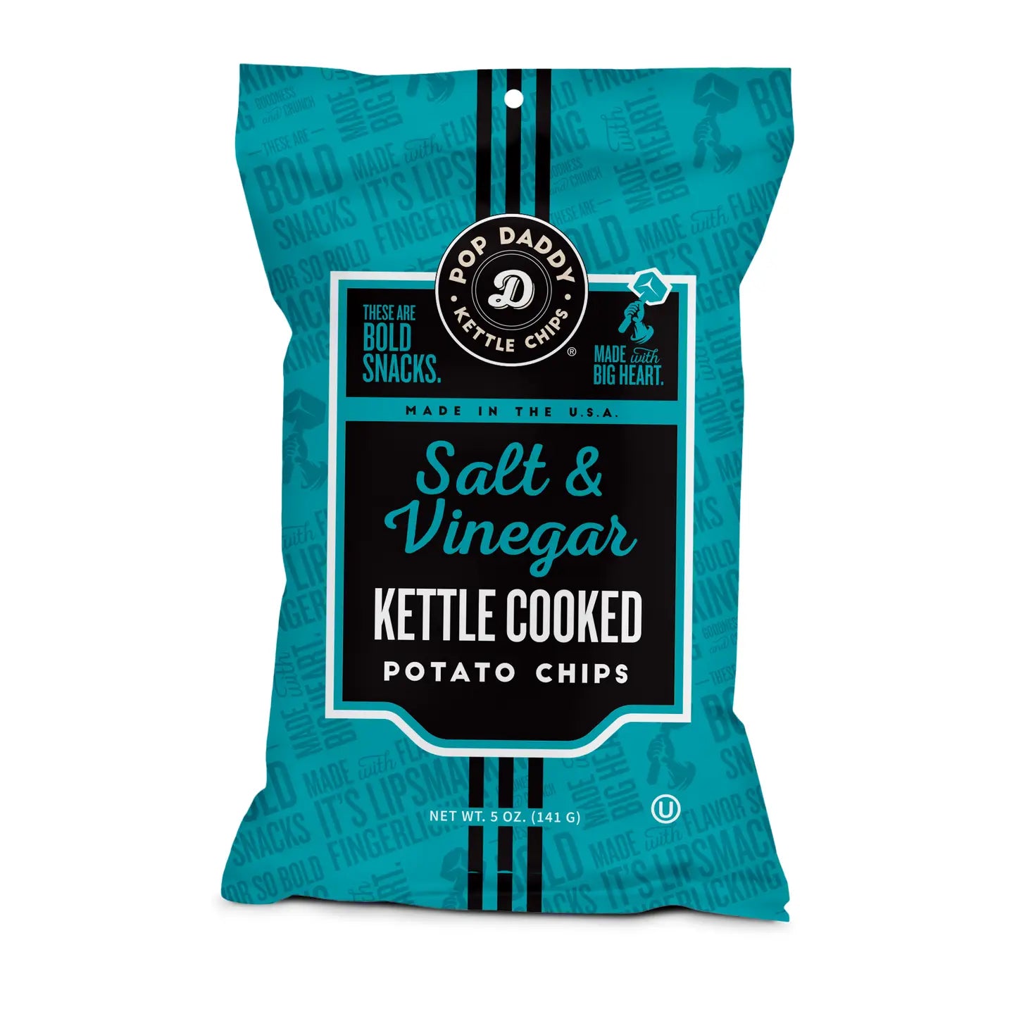 Salt and Vinegar Kettle Cooked Potato Chips 5.0 oz