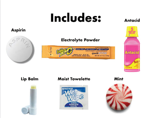 2 Pack Hangover Kit: Your Post-Celebration Recovery Essential