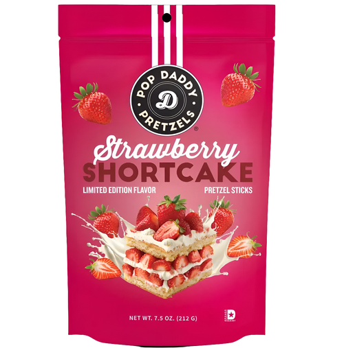2 pack Berry Delicious Strawberry Shortcake Pretzels 🍓🥨
