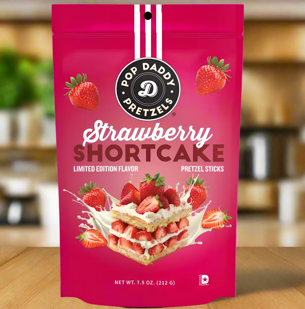 2 pack Berry Delicious Strawberry Shortcake Pretzels 🍓🥨