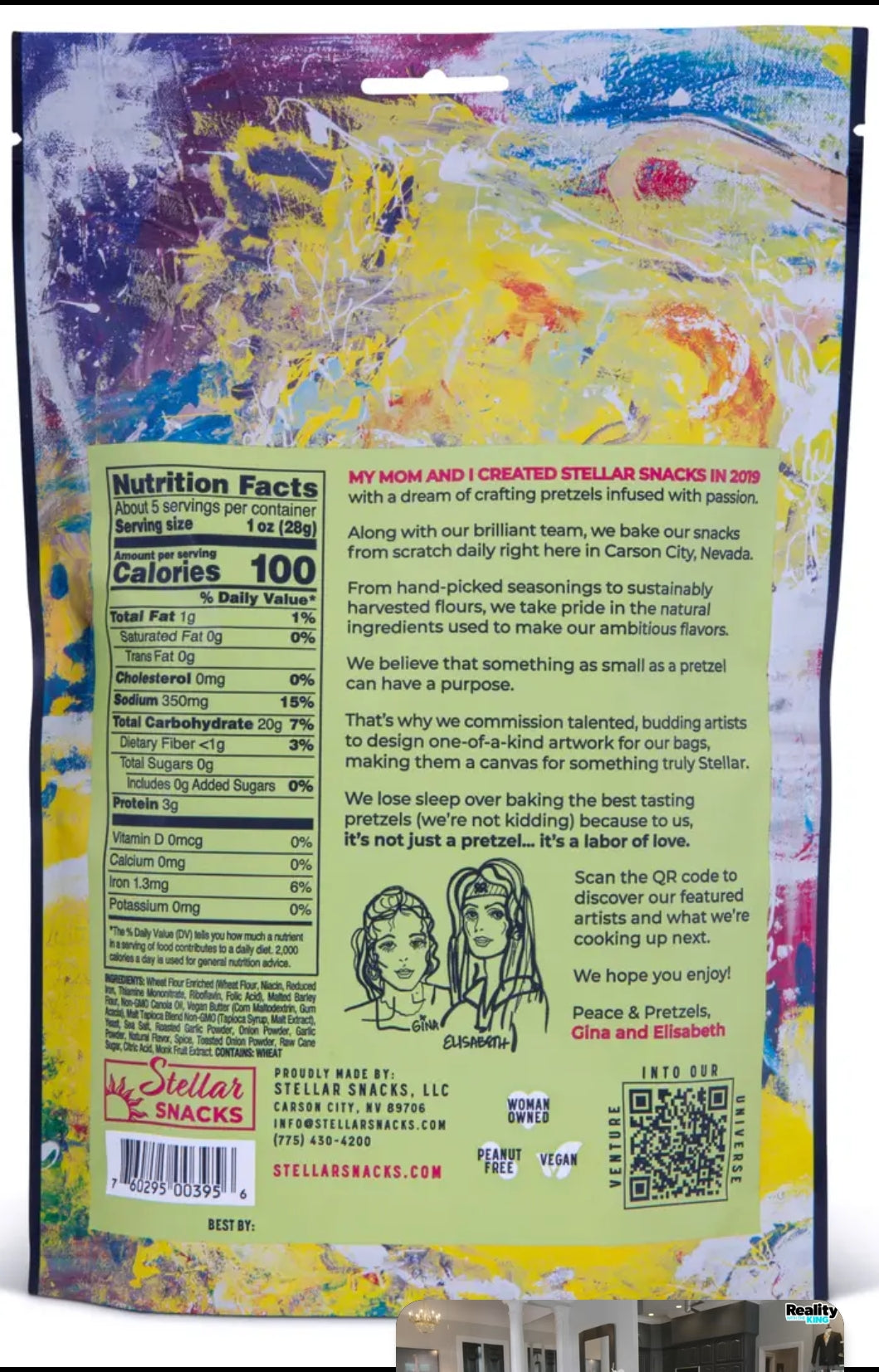 2 Pack STELLAR BRAID PRETZELS BOLD & HERBY